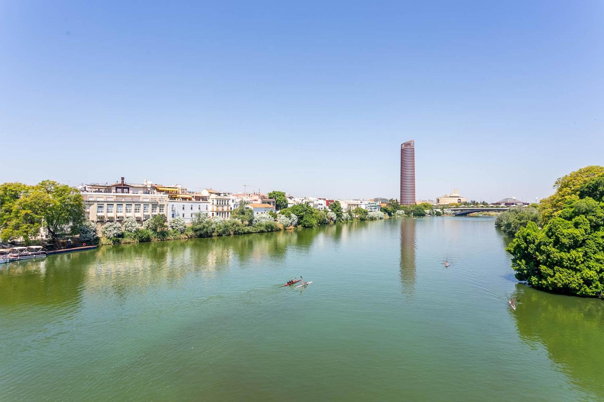 סביליה Sunterrace Loft-Triana'S Star, 10' From City Center! מראה חיצוני תמונה